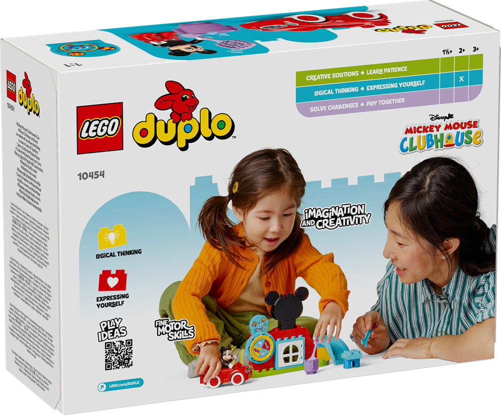 LEGO DUPLO® | DISNEY LA CASA E L’AUTO DI TOPOLINO 10454