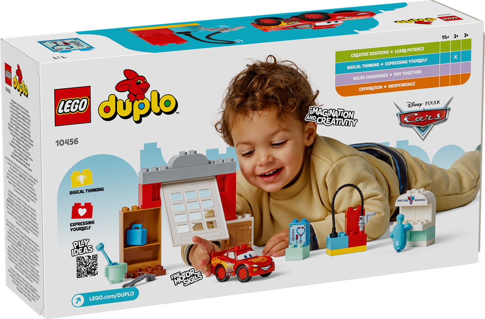 LEGO DUPLO® | DISNEY LA VISITA DI MCQUEEN ALL’OFFICINA DI DOC 10456