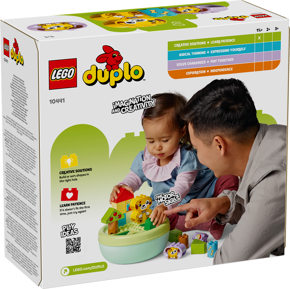 LEGO DUPLO MY FIRST SMISTA-FORME: CASETTA DEL CUCCIOLO 10441