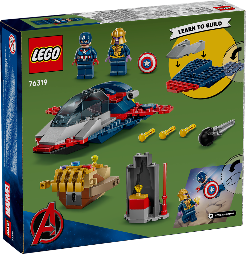 LEGO SUPER HEROES CAPTAIN AMERICA CONTRO THANOS 76319