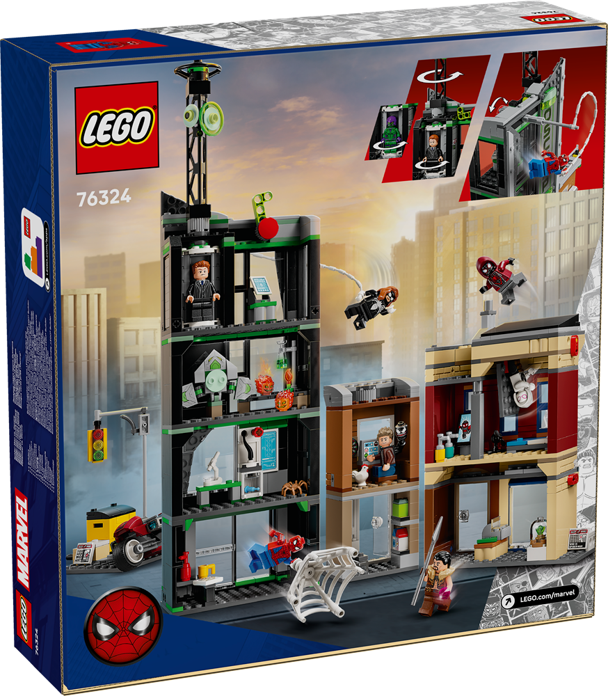LEGO SUPER HEROES SPIDER-MAN CONTRO OSCORP 76324