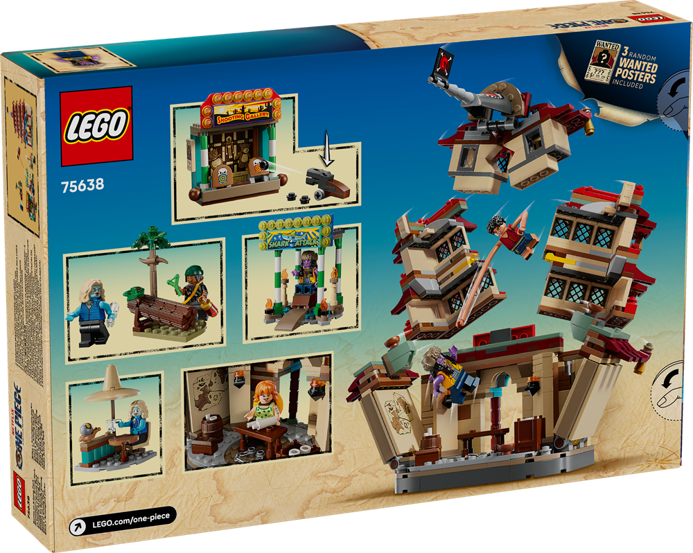 LEGO ONE PIECE BATTAGLIA AD ARLONG PARK 75638