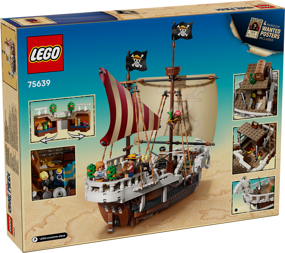 LEGO ONE PIECE LA NAVE PIRATA GOING MERRY 75639