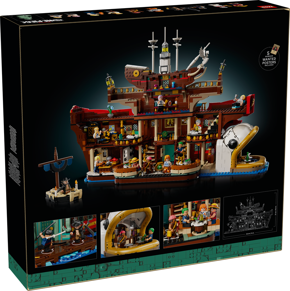 LEGO ONE PIECE BARATIE, IL RISTORANTE GALLEGGIANTE 75640