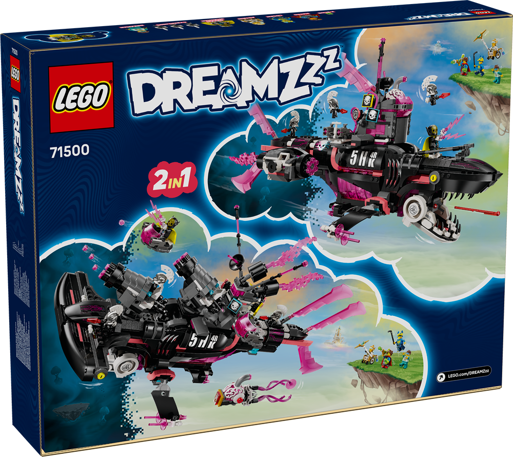 LEGO DREAMZZZ SOTTOMARINO-SQUALO NIGHTMARE 71500