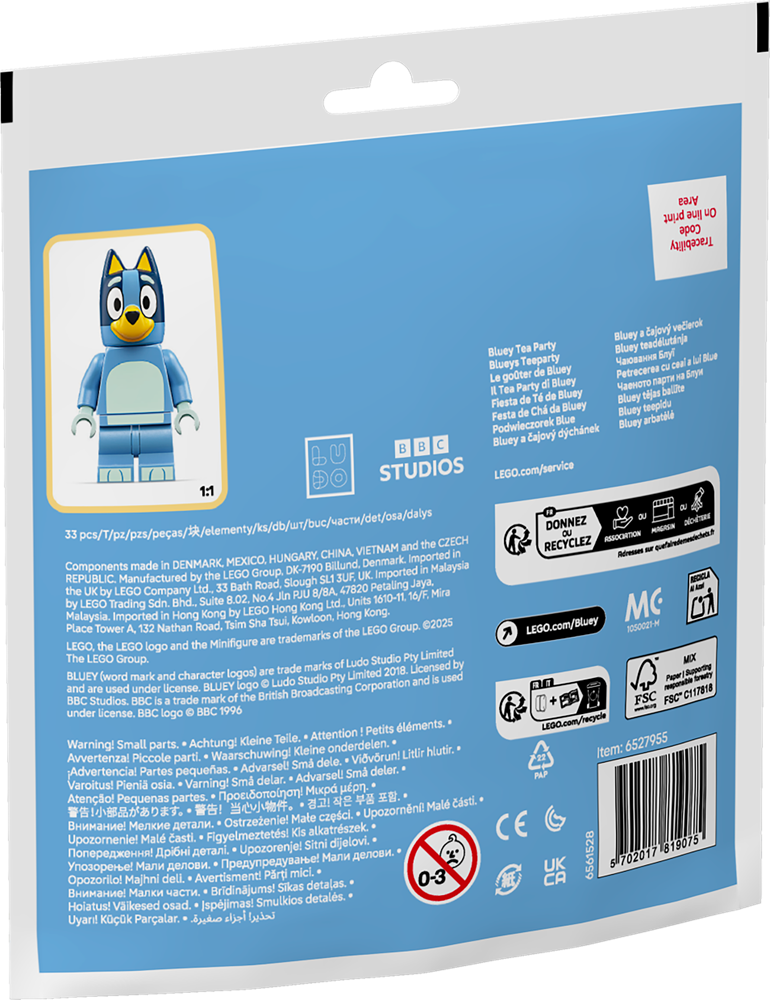 LEGO BLUEY IL TEA PARTY DI BLUEY 30687