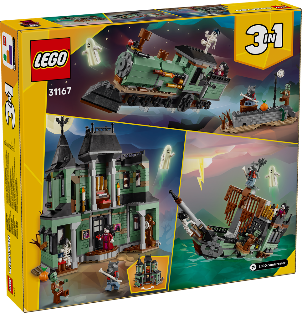 LEGO LEGO CREATOR VILLA SPETTRALE 31167