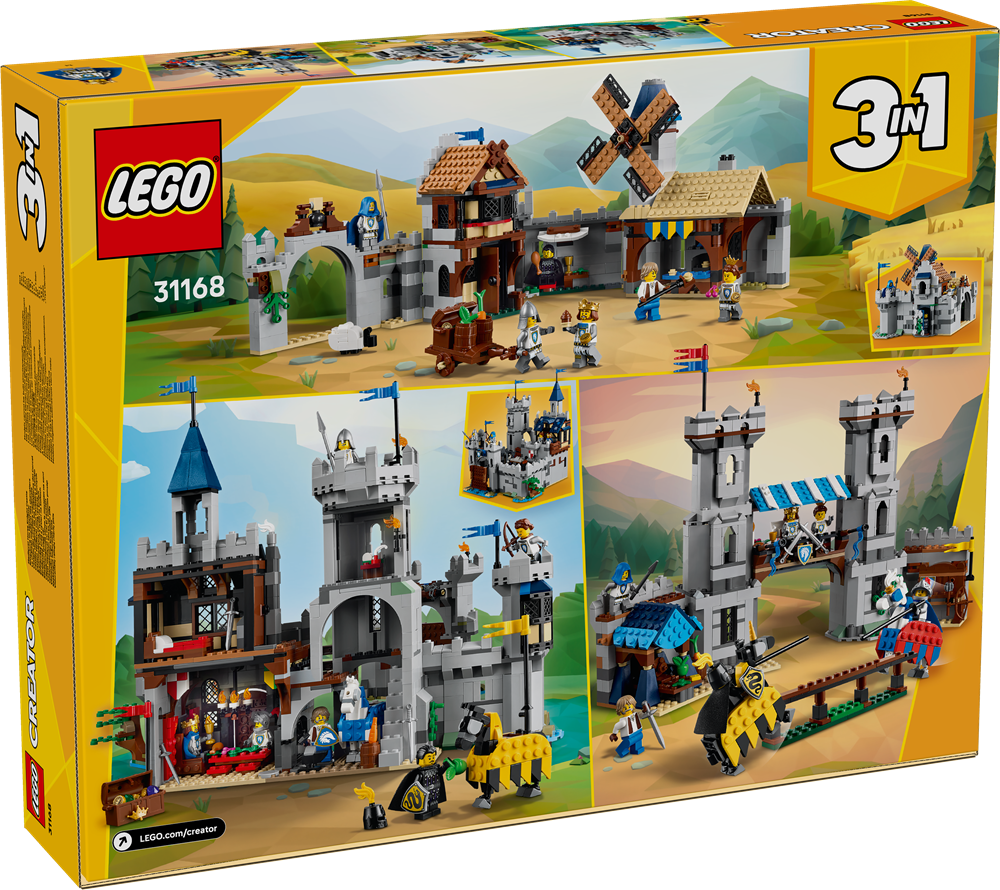LEGO LEGO CREATOR CASTELLO DEL CAVALIERE MEDIEVALE 31168