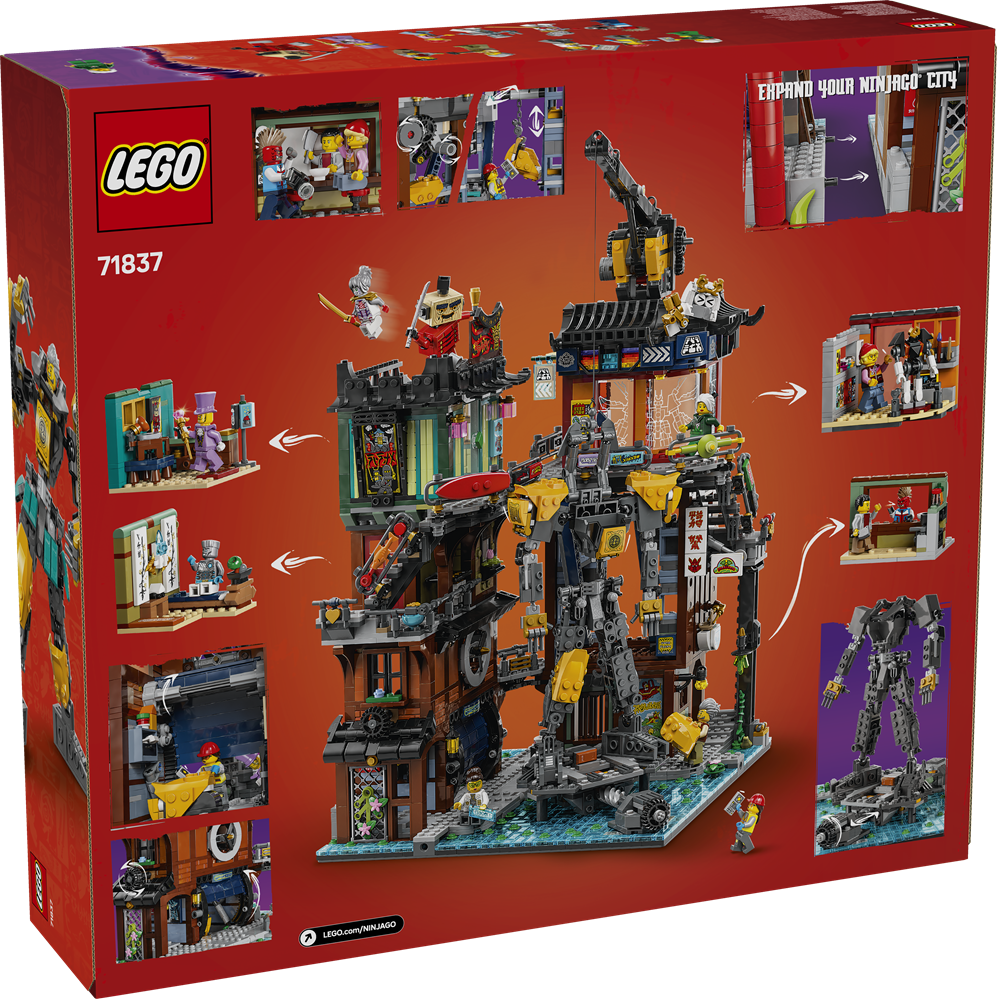 LEGO NINJAGO LABORATORI DI NINJAGO® CITY 71837