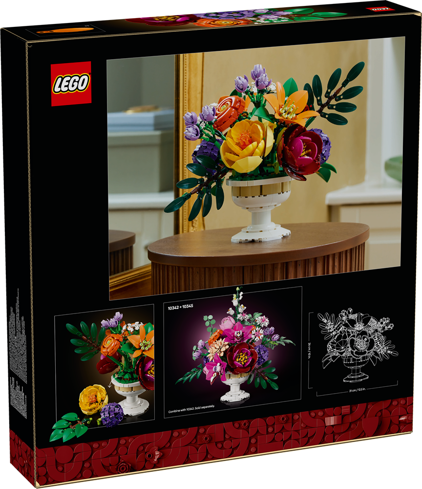 LEGO BOTANICALS COMPOSIZIONE FLOREALE 10345