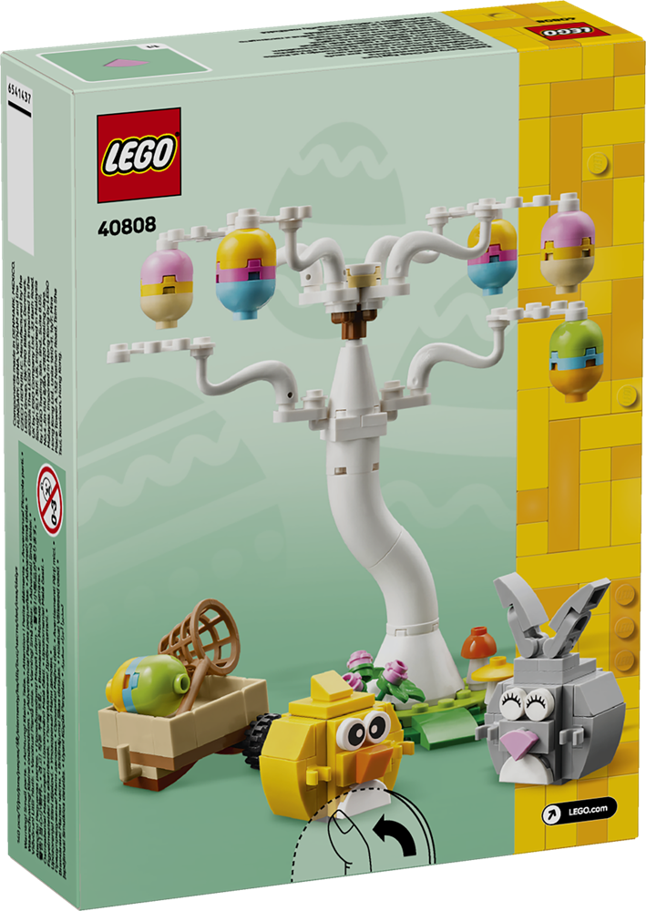 LEGO LEGO ICONIC CONIGLIETTO PASQUALE E CACCIA ALLE UOVA 40808