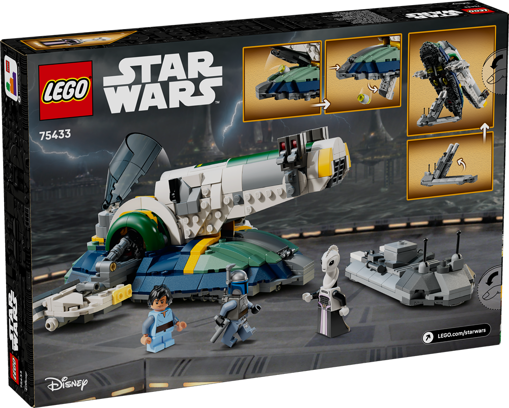 LEGO STAR WARS TM ASTRONAVE DI JANGO FETT 75433