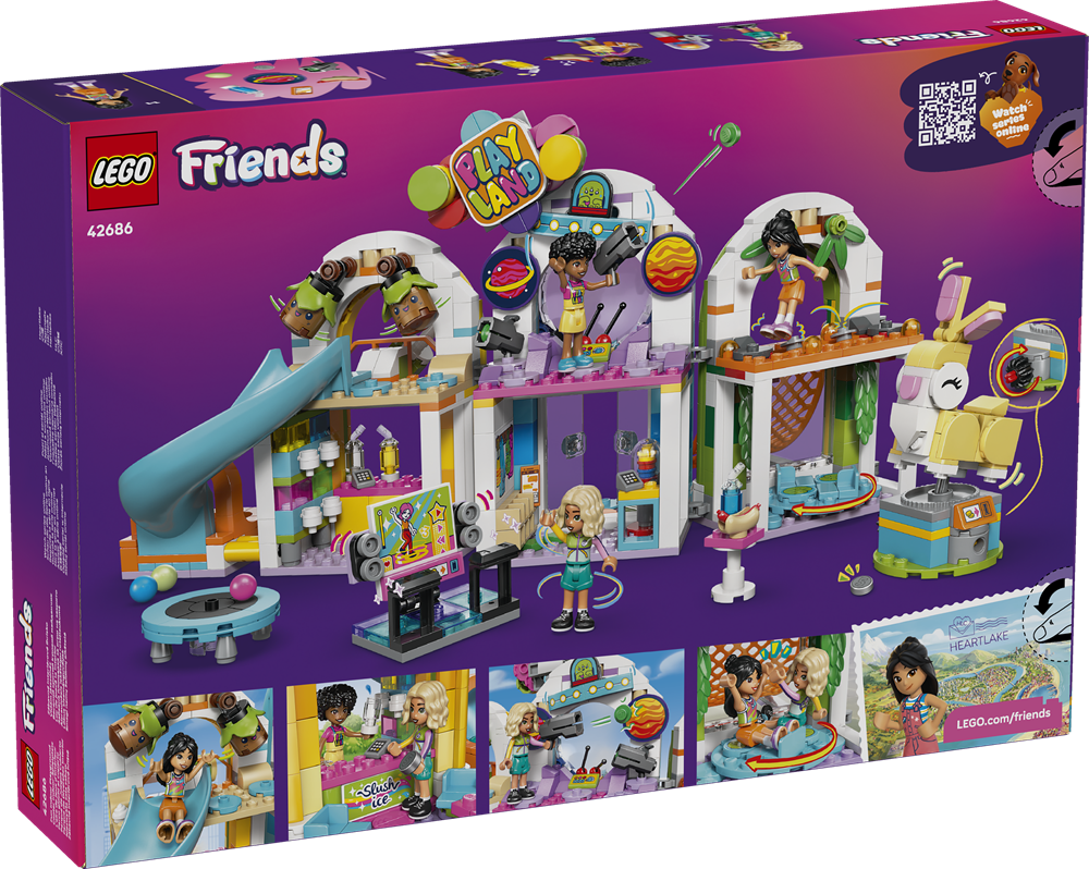 LEGO LEGO FRIENDS PARCO GIOCHI AL COPERTO 42686