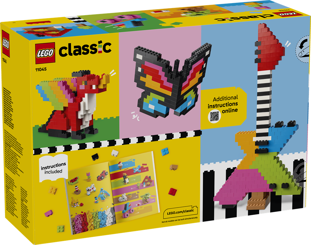 LEGO CLASSIC MATTONCINI COLORATI CREATIVI 11045