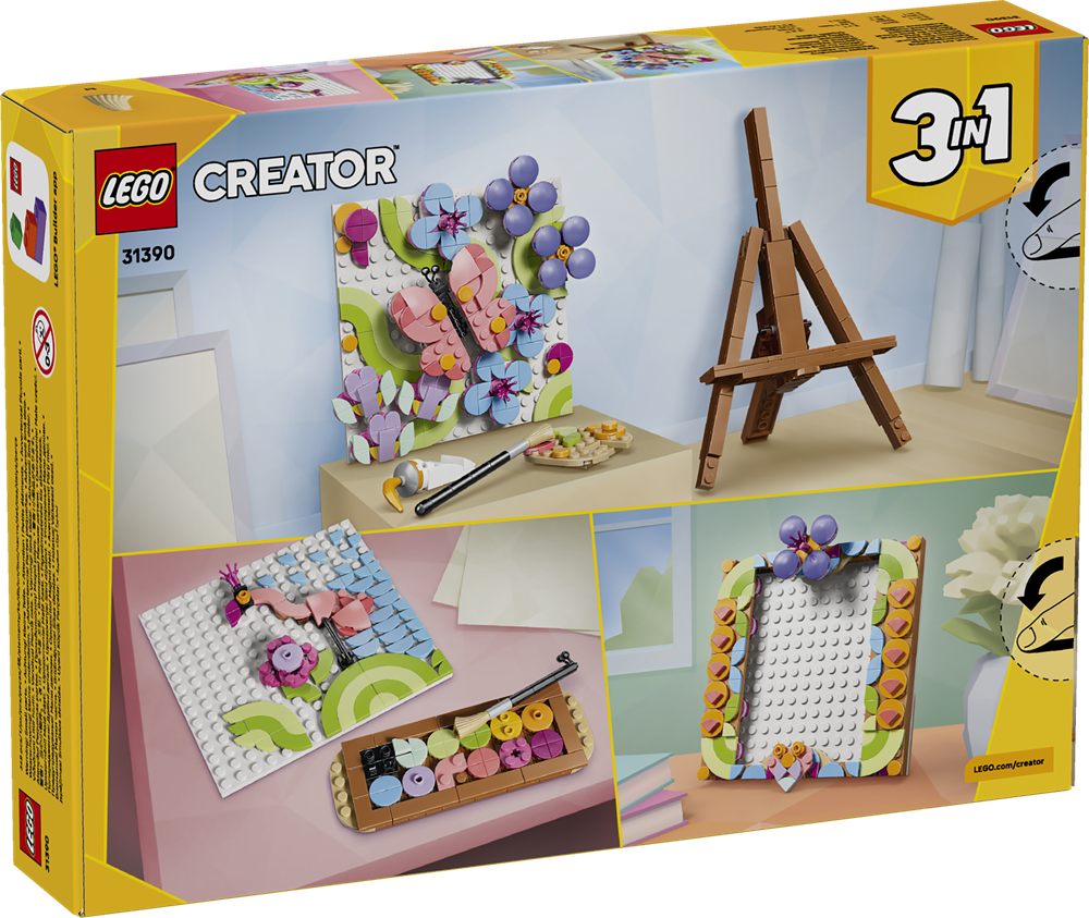 LEGO CREATOR DIPINTO FLOREALE DECORATIVO 31390