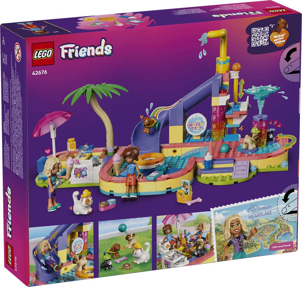 LEGO FRIENDS DIVERTENTE GIORNATA AL PARCO ACQUATICO 42676