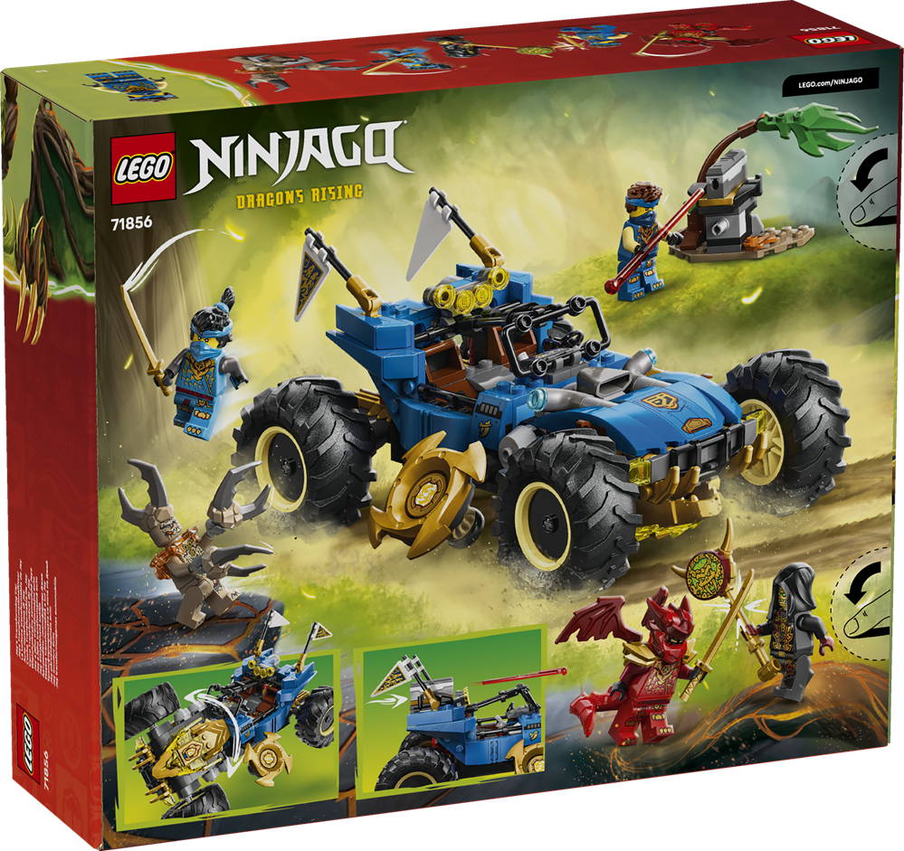 LEGO NINJAGO AUTO MUTAFORMA DI JAY 71856