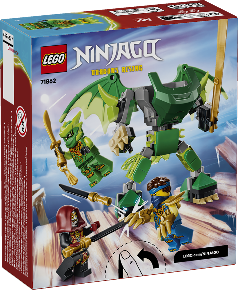 LEGO NINJAGO BATTLE PACK MECH DRAGO DI LLOYD 71862