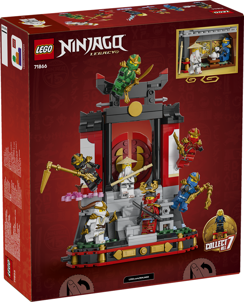 LEGO NINJAGO DISPLAY PERSONAGGI NINJA – 15° ANNIVERSARIO 71866