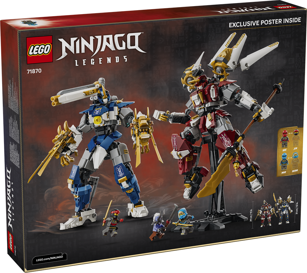 LEGO NINJAGO MECH TITANICI GEMELLI 71870