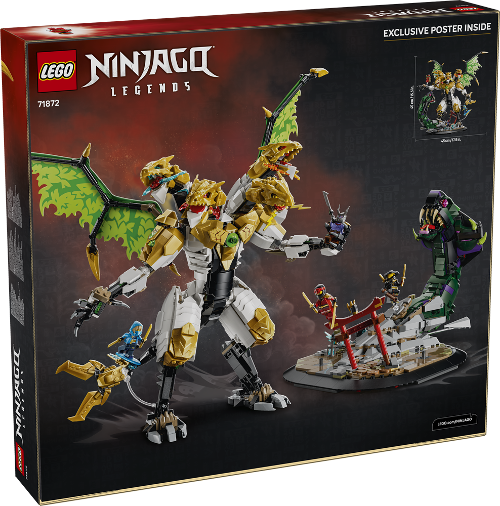 LEGO NINJAGO BATTAGLIA DELL’ULTRA DRAGO 71872