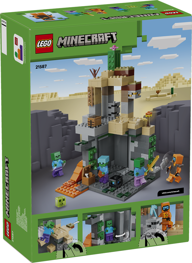 LEGO MINECRAFT ZOMBIE DUNGEON 21587