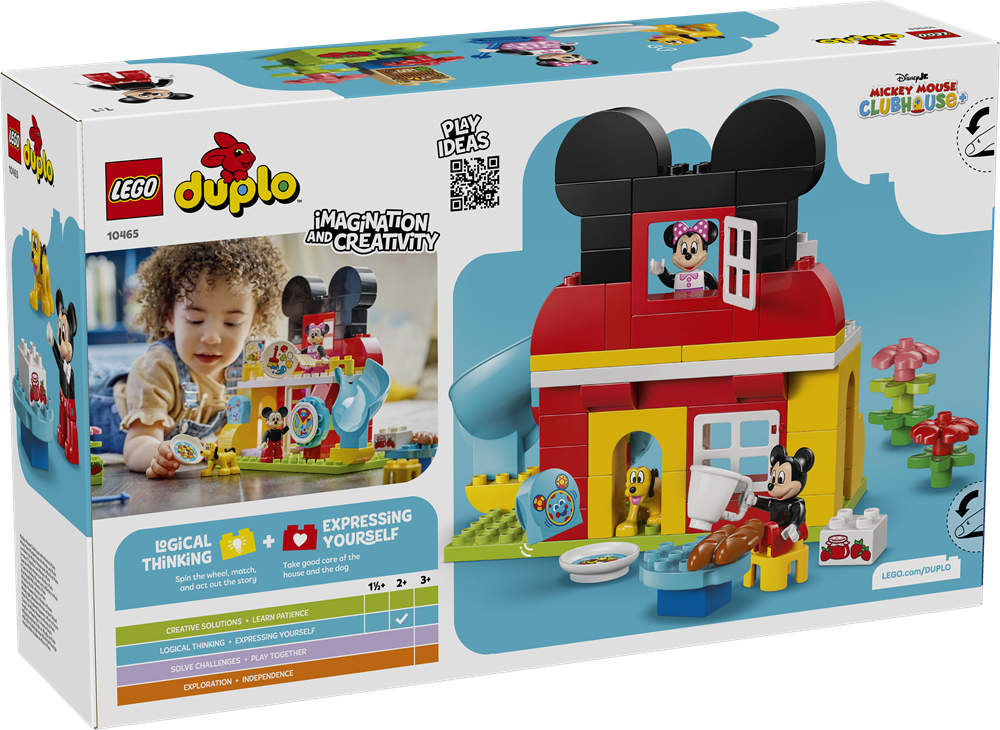 LEGO DUPLO DISNEY TM LA CASA DI TOPOLINO CON MINNIE E PLUTO 10465