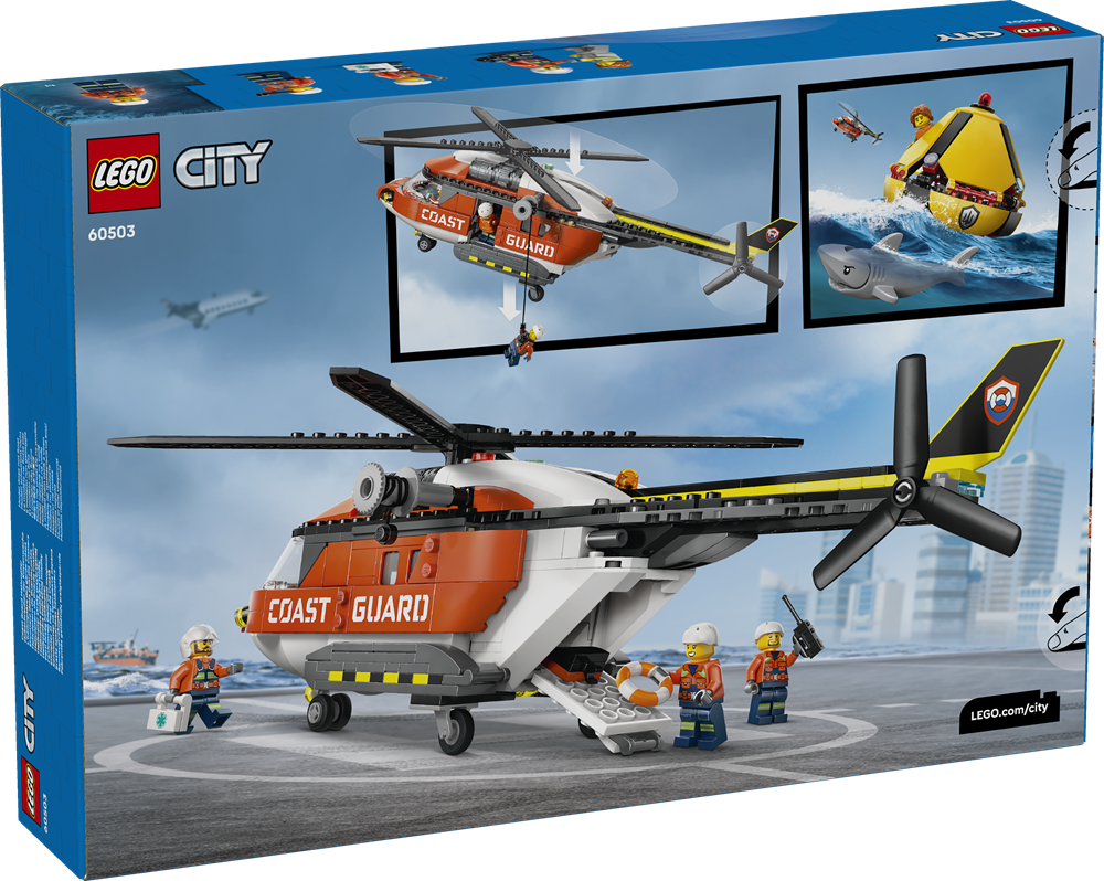 LEGO LEGO CITY ELICOTTERO DELLA GUARDIA COSTIERA 60503