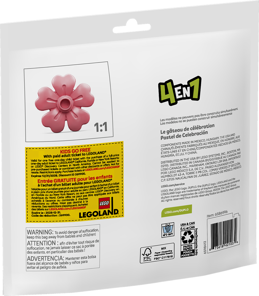 LEGO DUPLO MY FIRST TORTA DI COMPLEANNO 30712