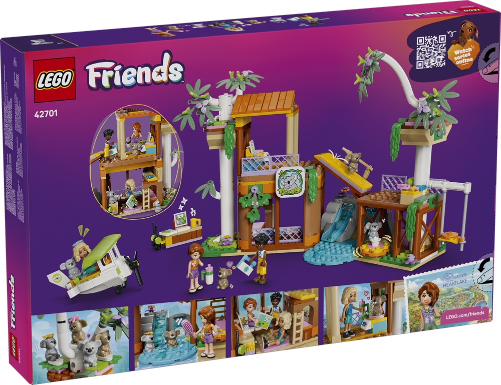 LEGO FRIENDS HABITAT E CENTRO DI CURA DEI KOALA 42701