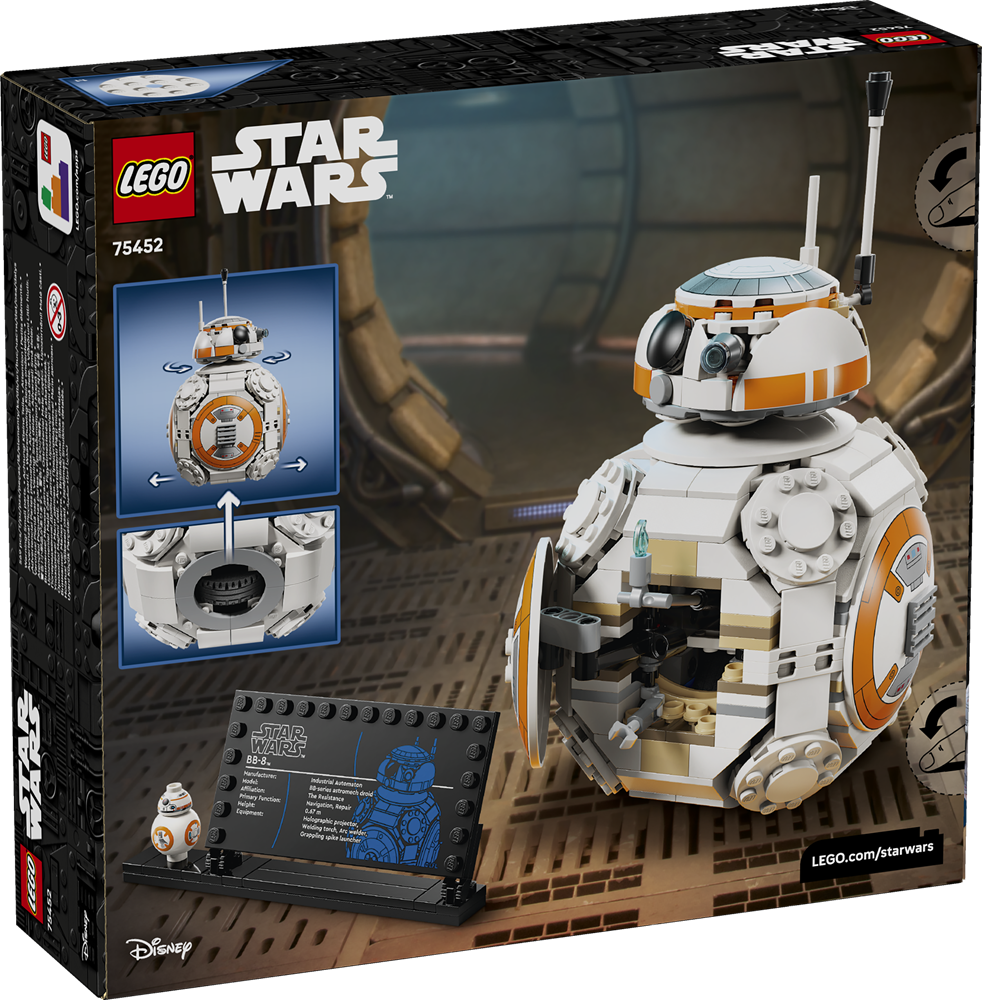 LEGO STAR WARS TM DROIDE ASTROMECCANICO BB-8™ 75452