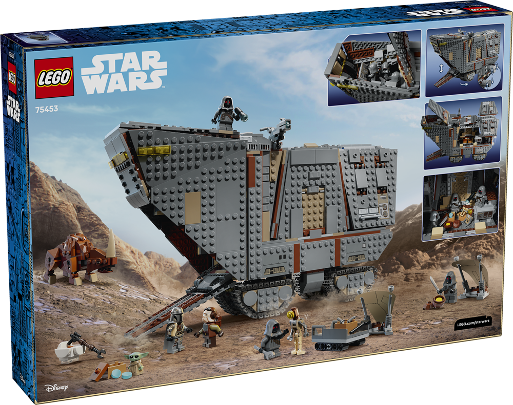 LEGO STAR WARS TM SANDCRAWLER™ E MUDHORN OFFWORLD 75453