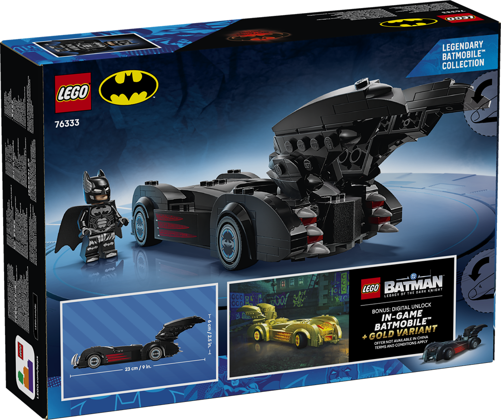 LEGO DC BATMAN™ BATMOBILE™ BATMAN E ROBIN™ 76333