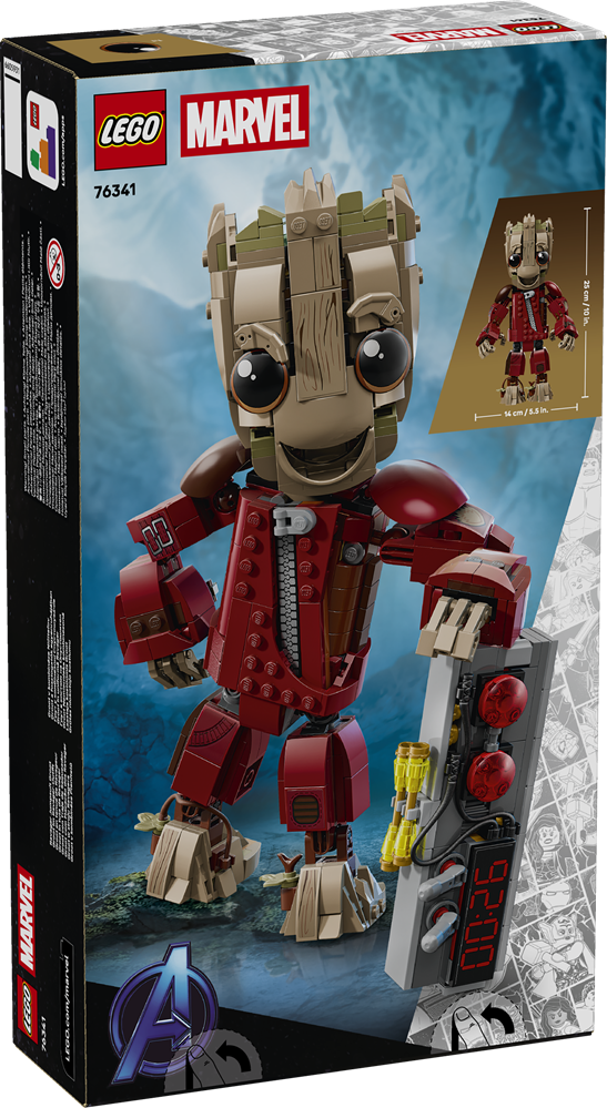 LEGO SUPER HEROES GROOT IN TUTA DA RAVAGER 76341