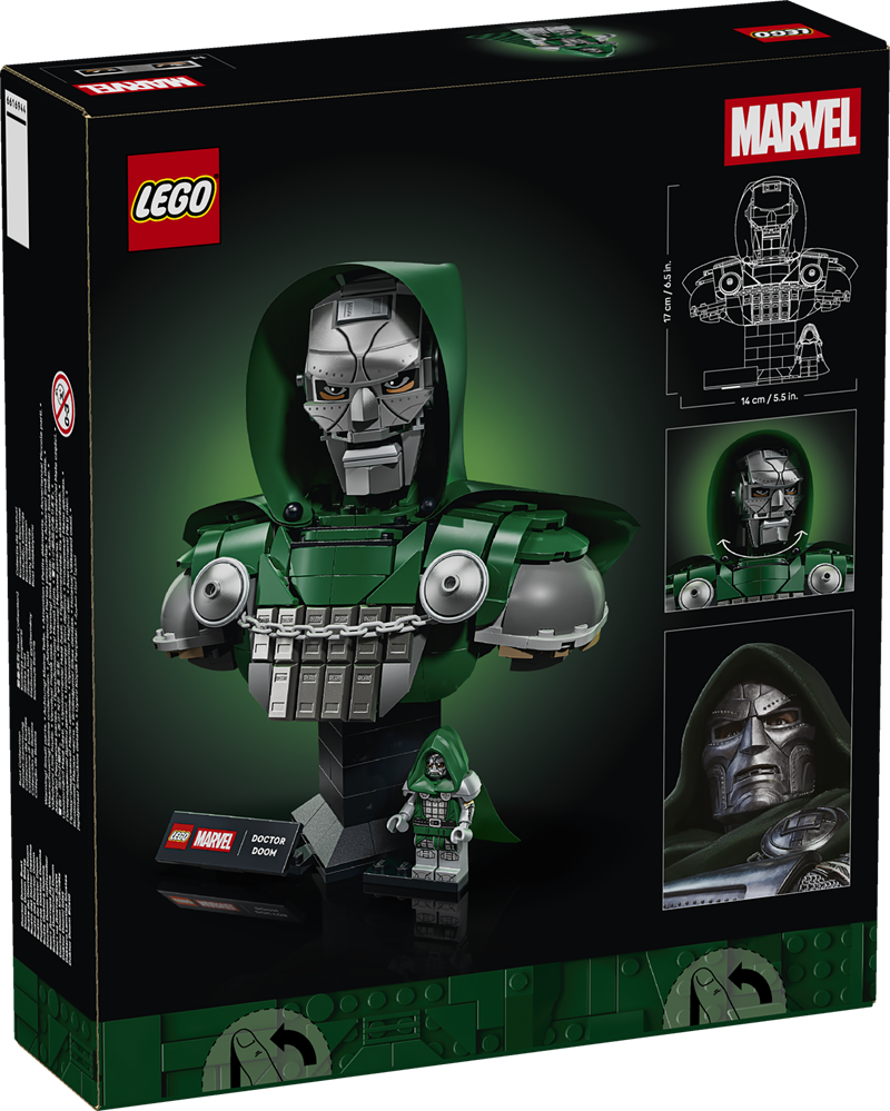 LEGO SUPER HEROES BUSTO DEL DOTTOR DESTINO 76345