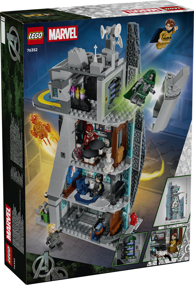 LEGO SUPER HEROES AVENGERS: DOOMSDAY NUOVA TORRE DEGLI AVENGERS 76352