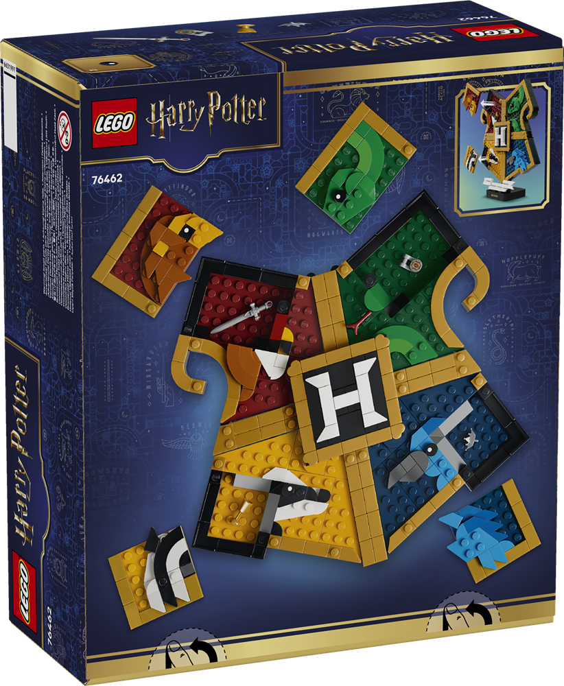 LEGO HARRY POTTER TM STEMMA DELLA CASA DI HOGWARTS™ 76462