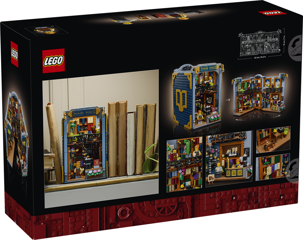 LEGO ICONS LIBRERIA: BOOK NOOK 11379