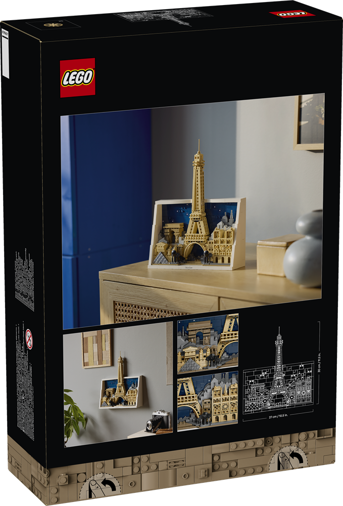 LEGO LEGO ARCHITECTURE PARIGI – LA CITTÀ DELL’AMORE 21064