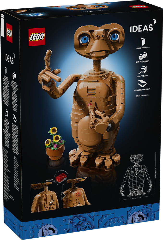LEGO IDEAS E.T. THE EXTRA-TERRESTRIAL 21370
