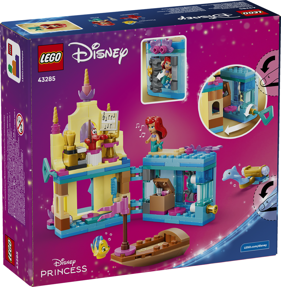 LEGO DISNEY PRINCESS IL MAGICO MINI-PALAZZO DI ARIEL 43285