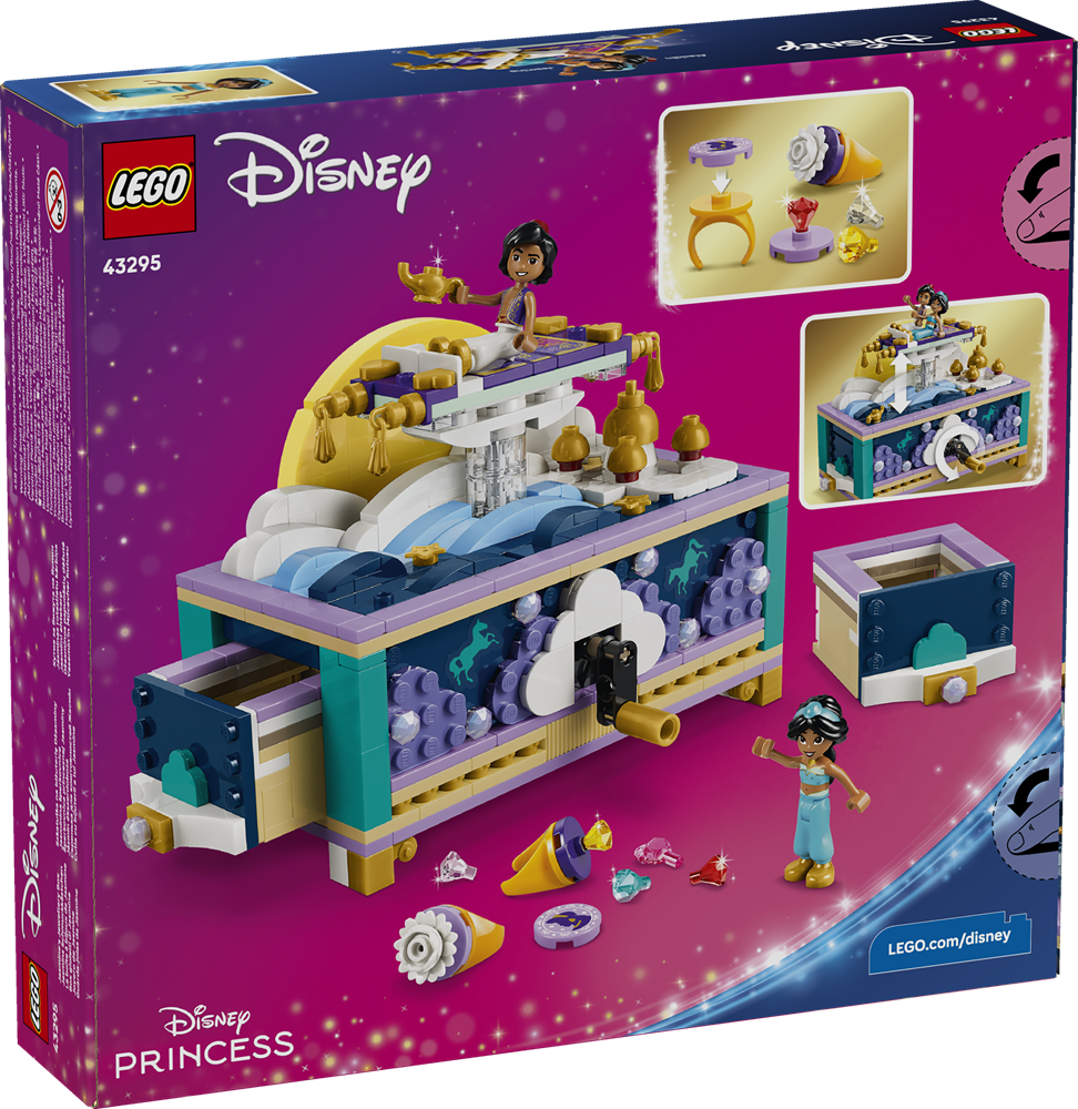 LEGO DISNEY™ BOX GIOIELLI DI JASMINE 43295
