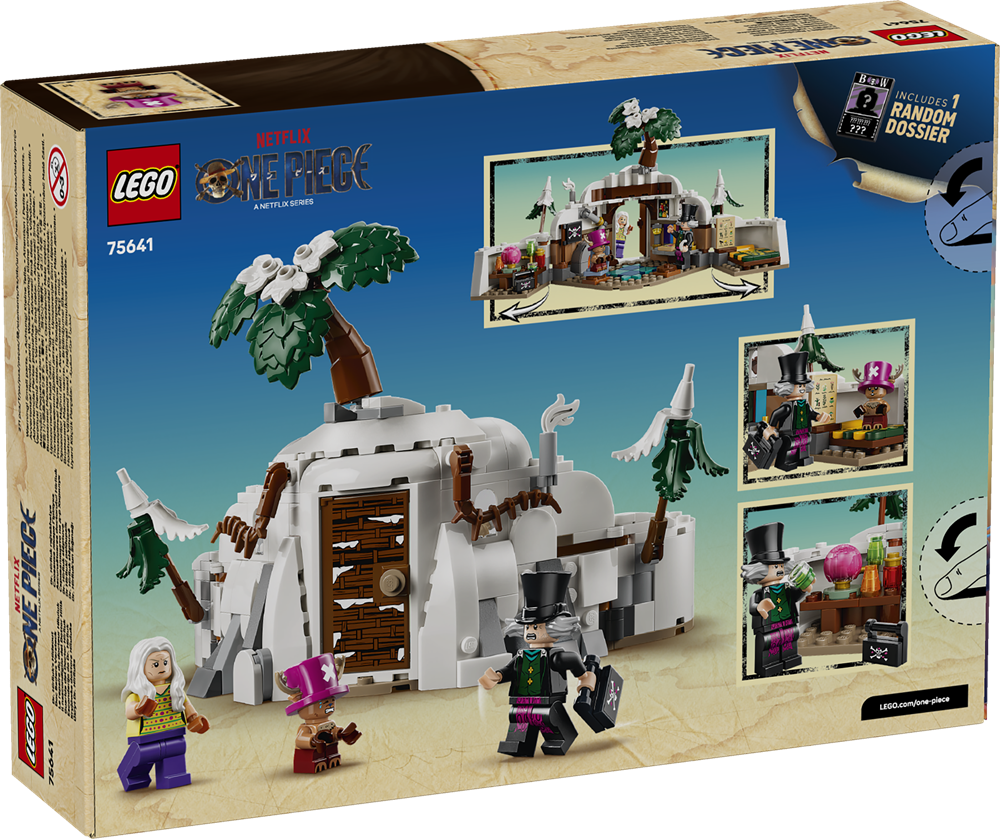 LEGO ONE PIECE IL NASCONDIGLIO DEL DOTTOR HILLK 75641