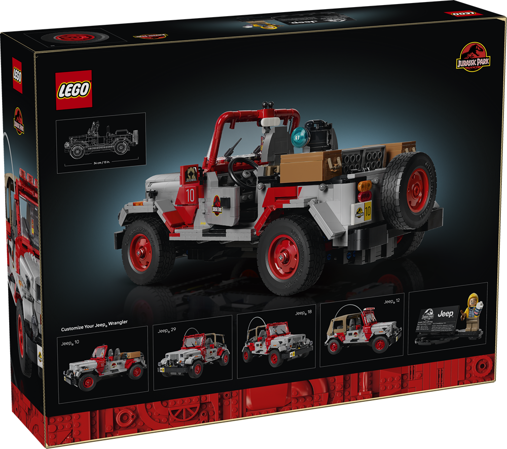 LEGO JURASSIC WORLD JURASSIC PARK JEEP® WRANGLER 77984