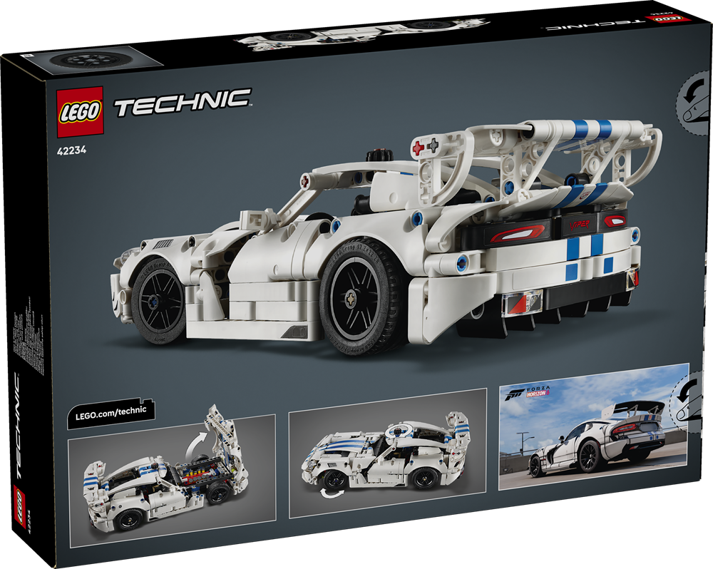 LEGO TECHNIC AUTO SPORTIVA DODGE VIPER GTS-R 42234