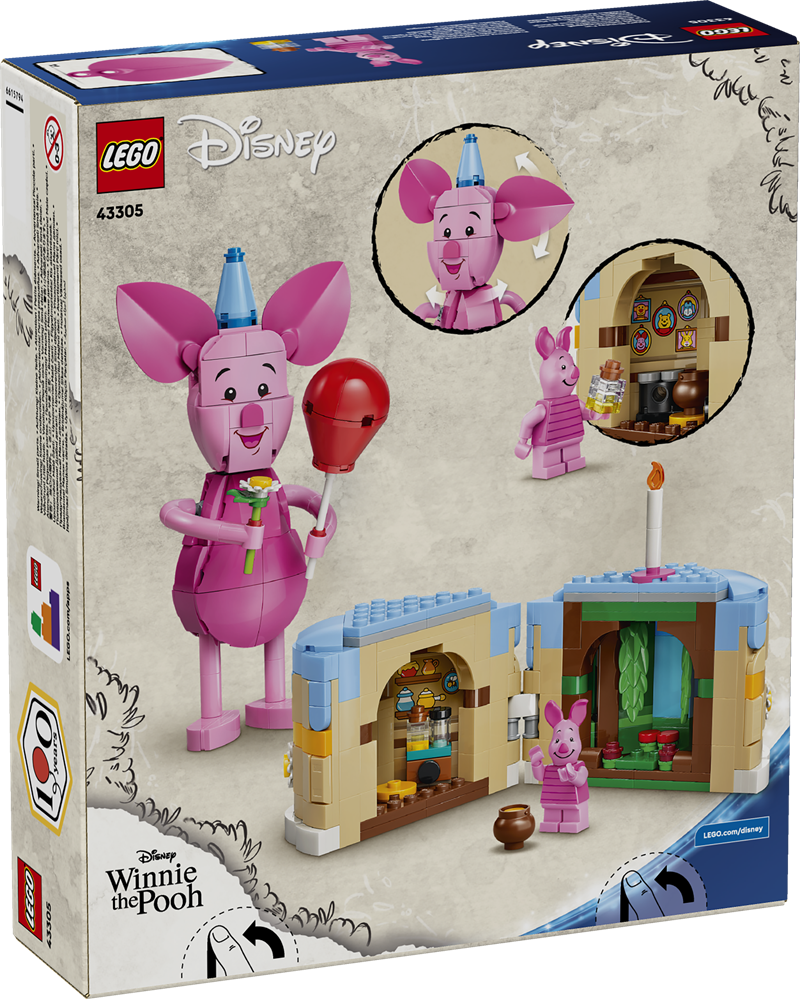 LEGO DISNEY™ IL DIVERTENTE COMPLEANNO DI PIMPI 43305