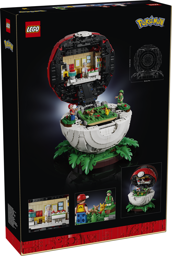 LEGO POKÉMON MOMENTI ALLENATORE ICONICI: POKÉ BALL 72154