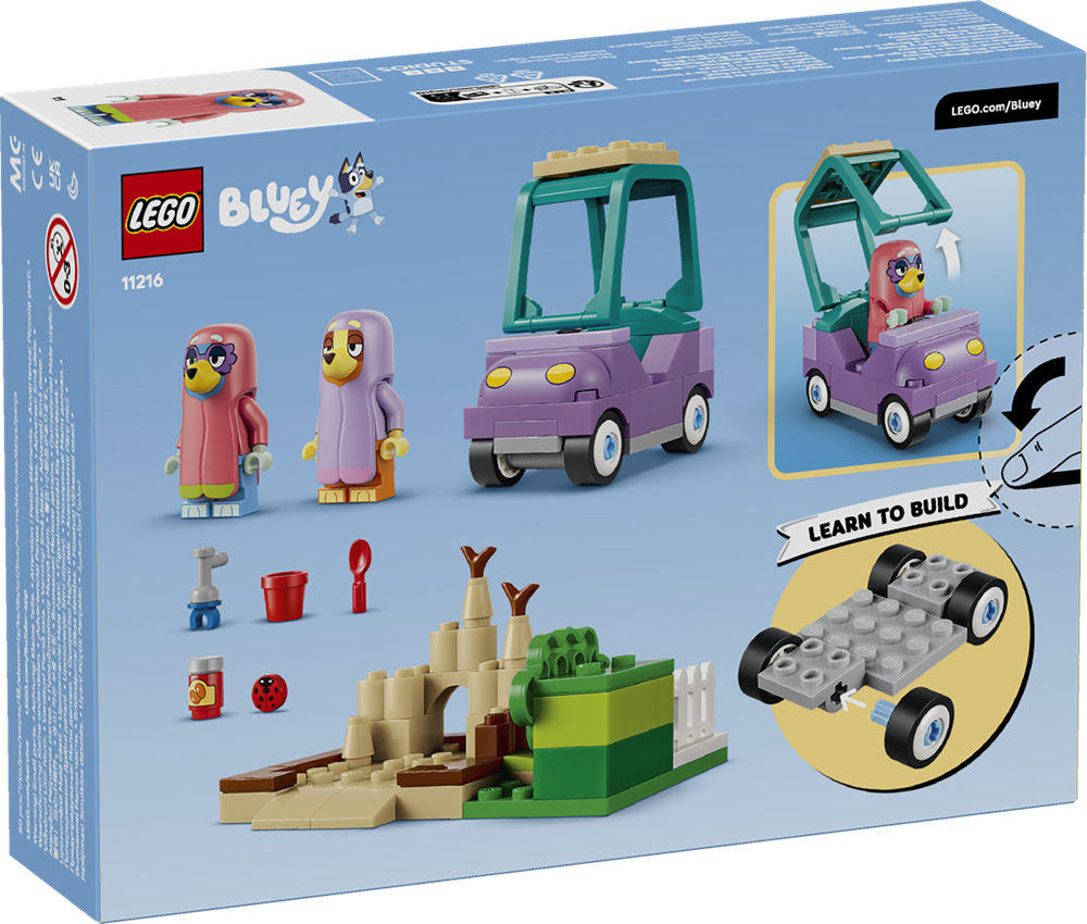 LEGO BLUEY NONNE CON BINGO E BLUEY 11216