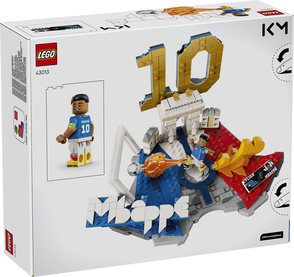 LEGO EDITIONS FOOTBALL KYLIAN MBAPPÉ – HIGHLIGHTS CALCISTICI 43013