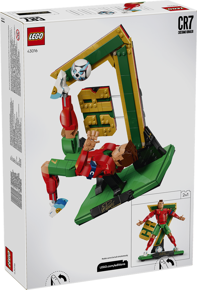 LEGO EDITIONS FOOTBALL CRISTIANO RONALDO – SOCCER LEGEND 43016